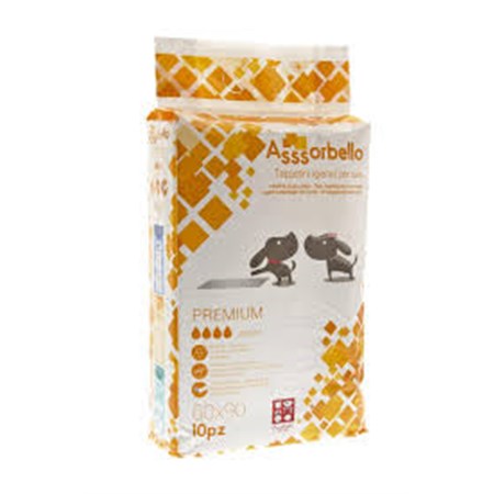 80 tappetini assorbenti per cani 60 x 90 cm fuss dog premium ex classic
