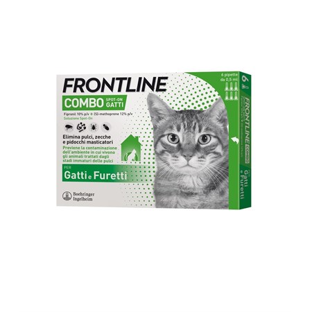 FRONTLINE COMBO GATTI 6 PIP in Gatti