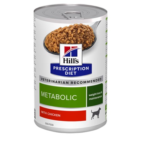 Hill's Metabolic Weight Management Pollo 370 gr Umido per canna in Cani