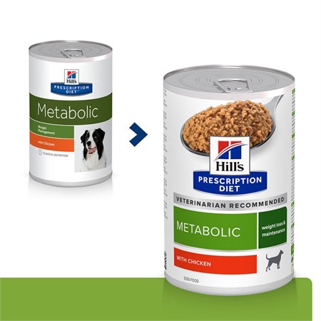 Hill's Metabolic Weight Management Pollo 370 gr Umido per canna in Cani