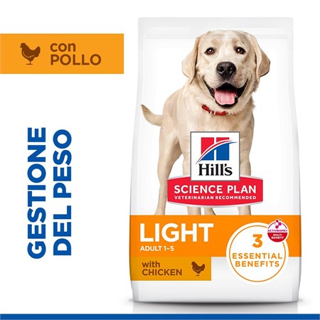 Hill's Science Plan Cane Adult Large Breed Light Pollo 14 kg in Cani
