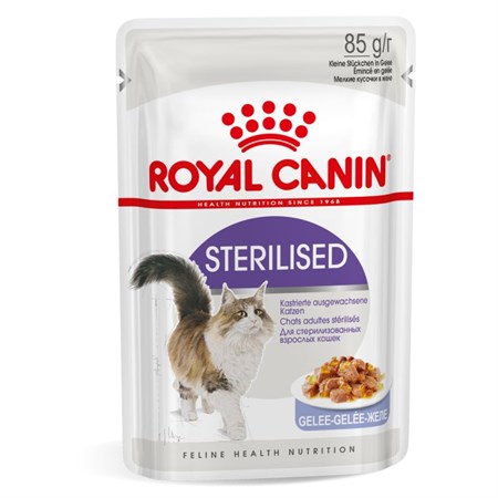 Royal Canin Sterilised Jelly 85 gr In Gelatina Per Gatti in Gatti