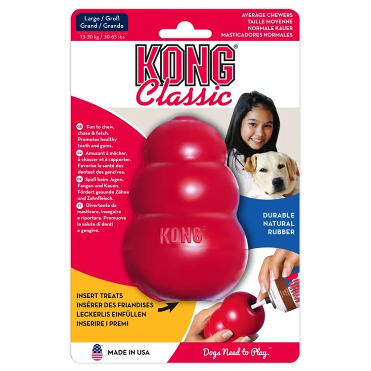 Kong Classic Large 10 cm 227 gr Per Cani da 13 a 30 kg