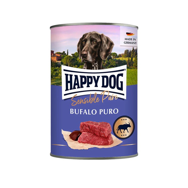 Happy Dog Sensible Pure Bufalo 800 gr Umido Cane