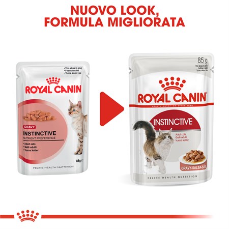 Royal Canin Instinctive Adult Gravy 85 gr In Salsa Per Gatti in Gatti