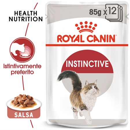 Royal Canin Instinctive Adult Gravy 85 gr In Salsa Per Gatti in Gatti