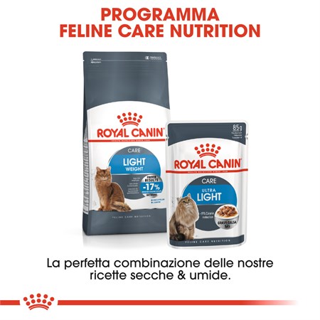 Royal Canin Ultra Light Gravy 85 gr In Salsa Per Gatti in Gatti