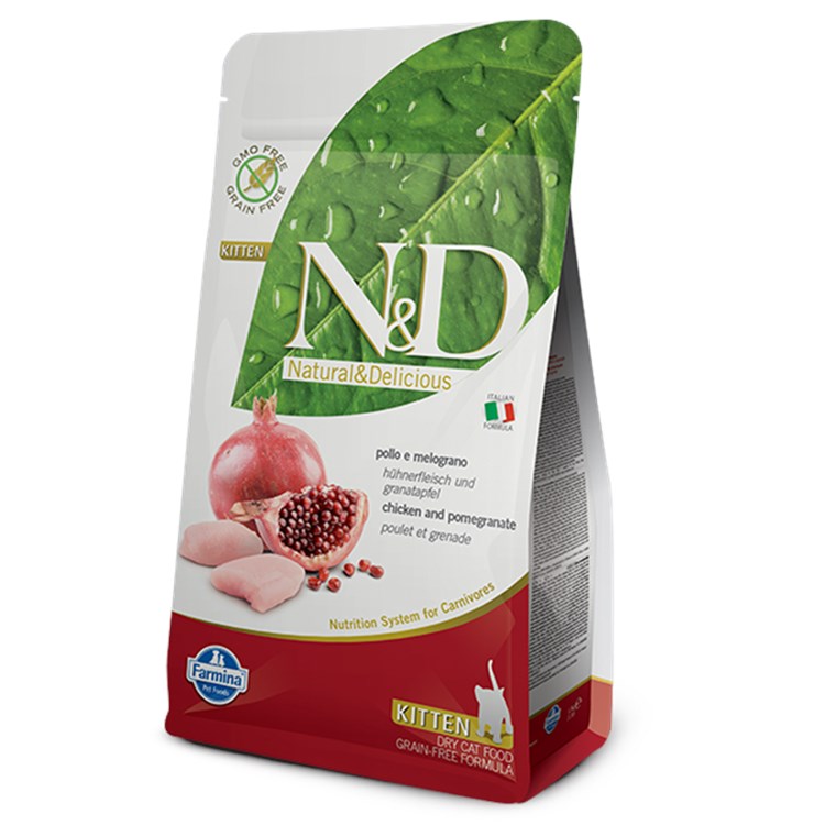 Farmina N/d Prime Grain Free Kitten Pollo e Melograno 1,5 Kg Per Gattini