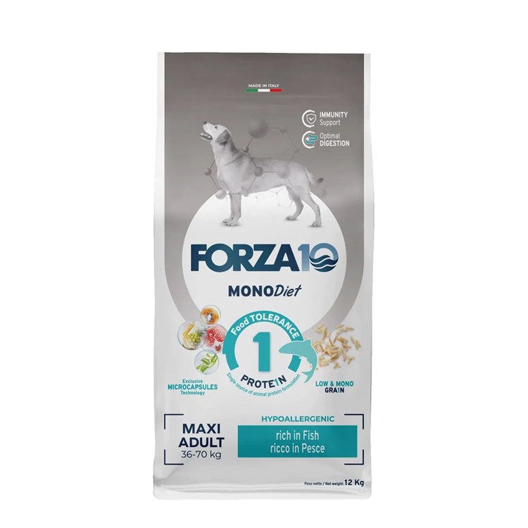 Forza 10 Maxi Diet Al Pesce 12 kg Per Cani