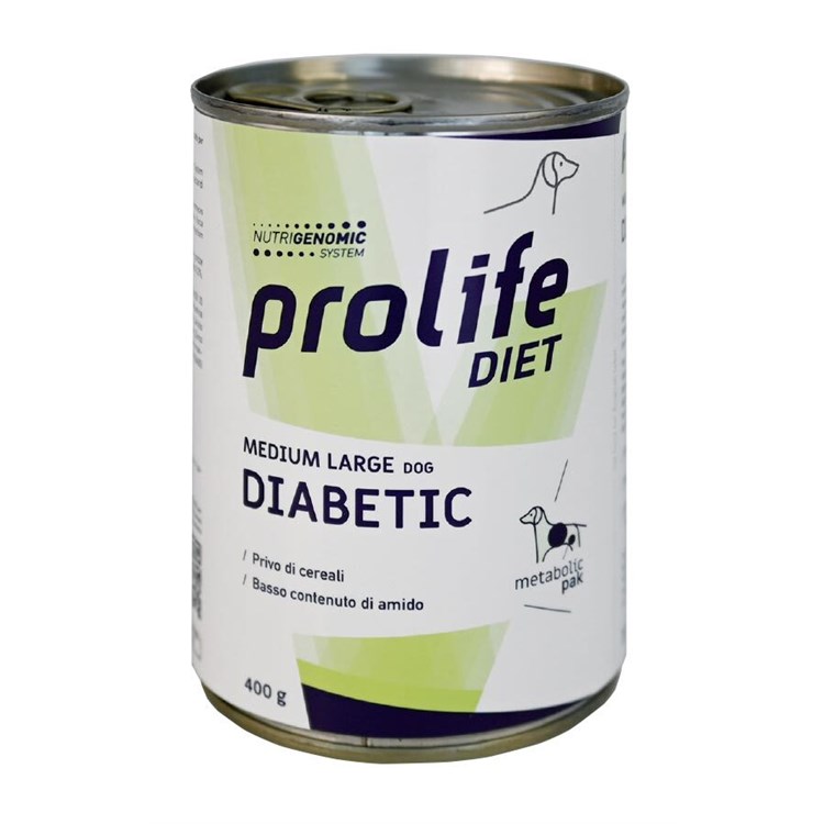 Prolife Dog Veterinary Diabetic 400 gr Umido