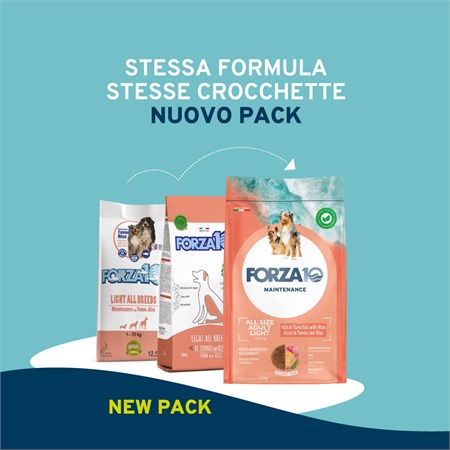 Forza 10 Light All Breeds Maintenance Tonno e Riso 12 kg Per Cani in Cani
