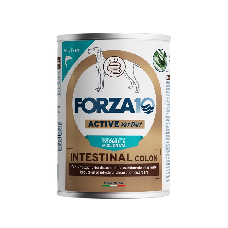 Forza 10 Active Intestinal Colon Pesce 390 Gr Barattolo Umido Per Cani