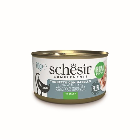Schesir in Gelatina Tonnetto Con Nasello 85 gr Per Gatti in Gatti