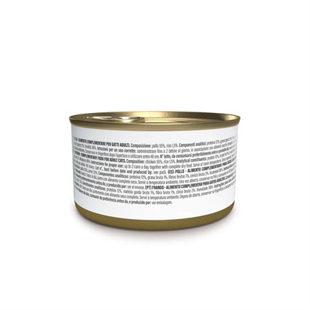 Schesir Complements Filetto di Pollo in Jelly 70g Scatoletta Per Gatti in Gatti