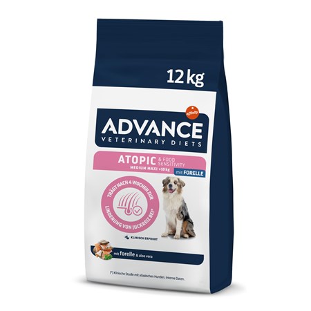 Advance Veterinary Diets Atopic Medium Maxi Cane 12 kg in Cani