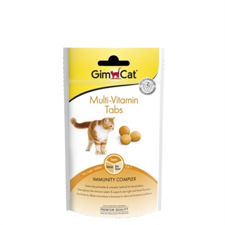 GimCat Multi-Vitamin Tabs 40 GR in Gatti