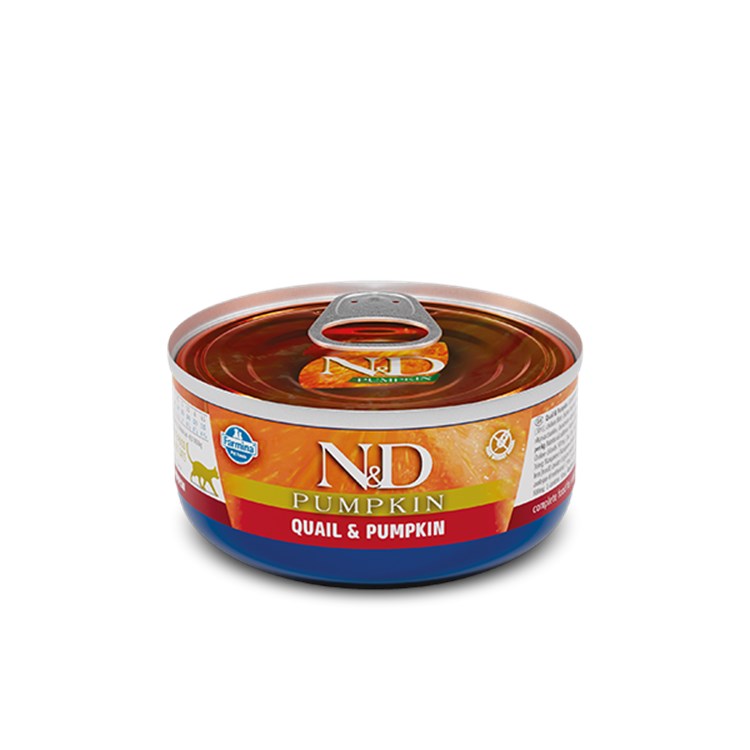 Farmina N&D Pumpkin 80 gr Quaglia e Zucca Umido Gatto
