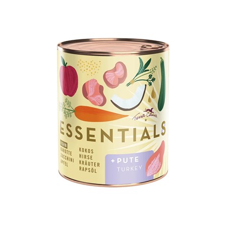 Terra Canis Essential 8 Pollo e Tacchino 780 gr in Cani