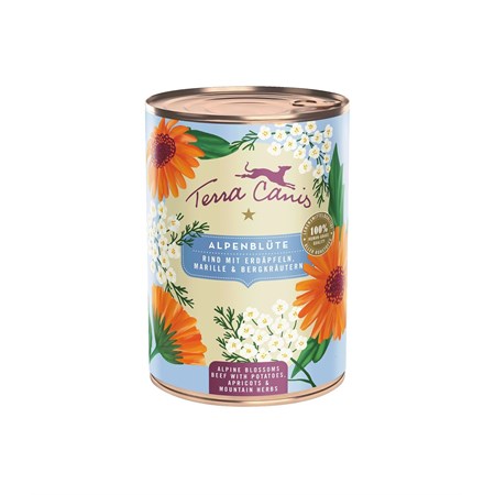 Terra Canis Flower Alpine Manzo 400 gr in Cani