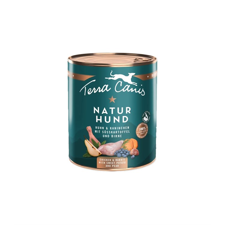 Terra Canis Naturhund Pollo e Coniglio 800 gr