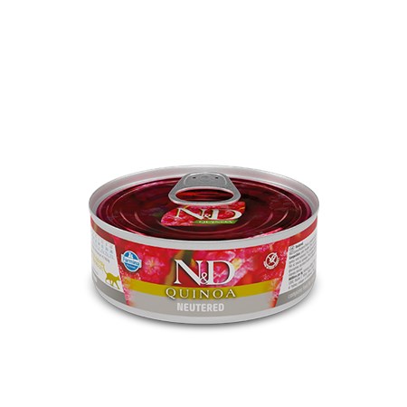 Farmina N&D Quinoa 80 gr Urinary Wet Umido Gatto in Gatti