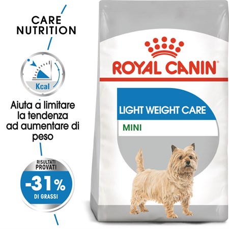 Royal Canin Mini Light Weight Care 3 Kg Per Cani in Cani
