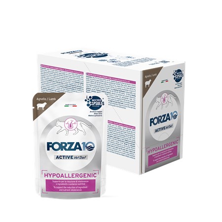 Forza 10 Active Vet Diet Hypoallergenic Agnello 80 Gr Busta Umido in Gatti