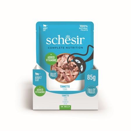 Schesir Complete Tonnetto 85 gr Jelly Bustina Umido Per Gatti in Gatti