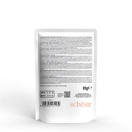 Schesir Tonno e Salmone 85 gr Bustina Umido Per Gatti in Gatti