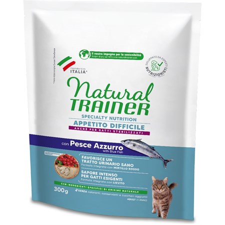 Natural Trainer Exigent Pesce Azzurro 300 gr Gatto in Gatti