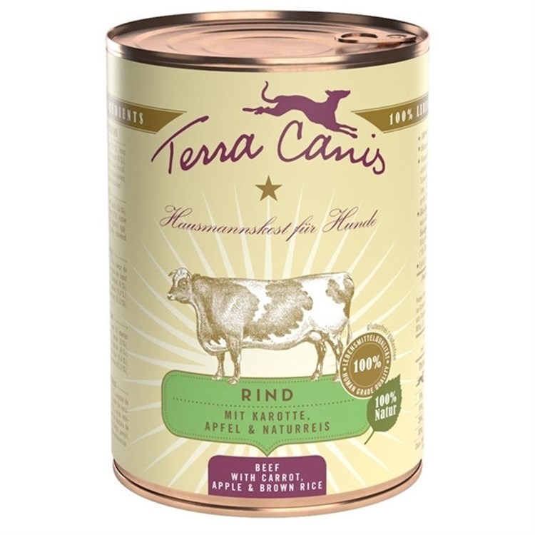 Terra Canis Classic Manzo con Carota 400gr Umido