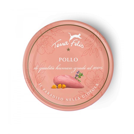 TERRA FELIS POLLO 80G in Gatti