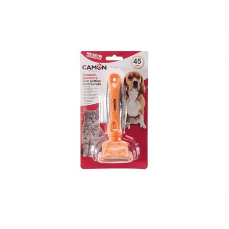 Camon Slanatore Professionale 45 mm Rastrello Districante Per Cani e Gatti in Cani