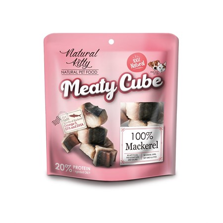 Natural kitty cubetti di sgombro 60 gr in Gatti