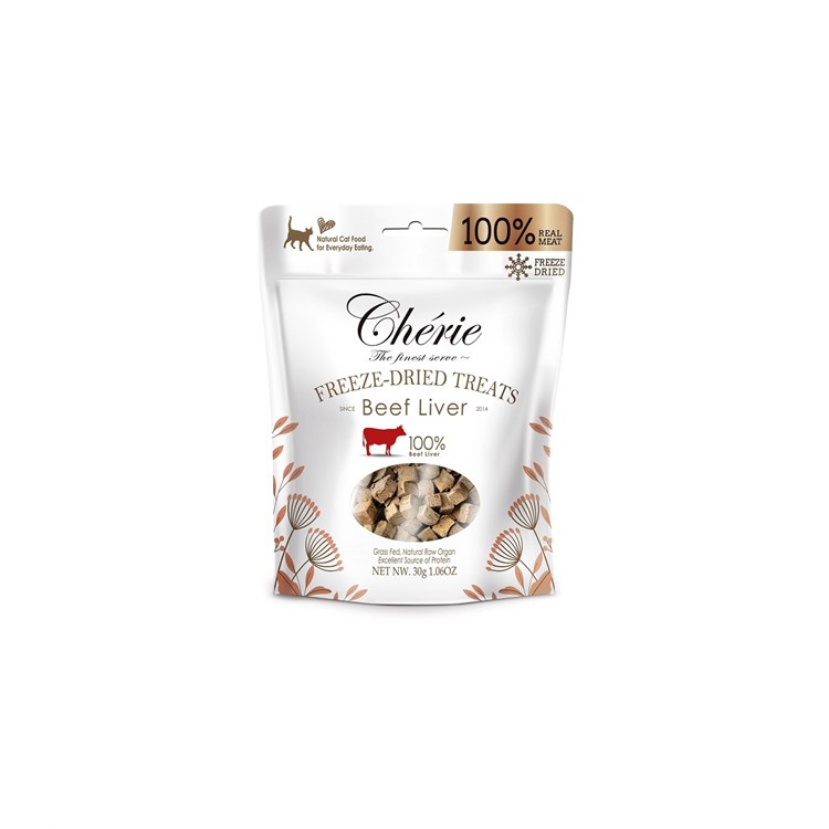 Chérie freeze fegato di manzo 30 gr