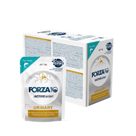 Forza 10 Active Vet Diet Urinary Pesce 80 Gr Busta Umido Gatto in Gatti