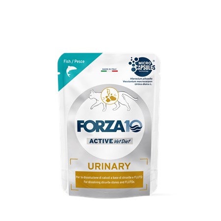 Forza 10 Active Vet Diet Urinary Pesce 80 Gr Busta Umido Gatto in Gatti