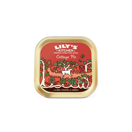 Lily’s kitchen cane adult cottage pie manzo patate carote 150 gr in Cani