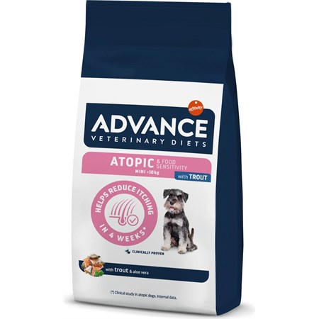 Advance Veterinary Diets Mini Atopic Trota 1,5 kg Cane in Cani