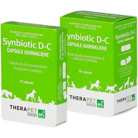 Therapet Synbiopet 10 Capsule Apribili ex Synbiotic D C in Cani