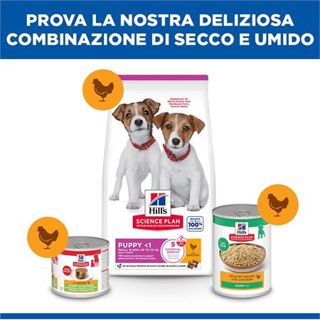 Hill's Science Plan Small & Mini Puppy con Pollo 1,5 kg in Cani