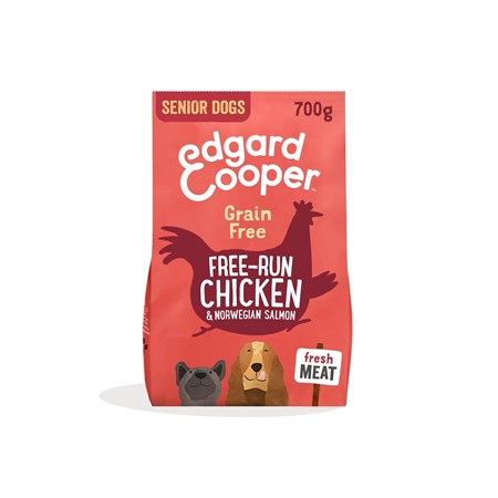 EDGARD C SENIOR POLLO E SALMONE 700 GR in Cani
