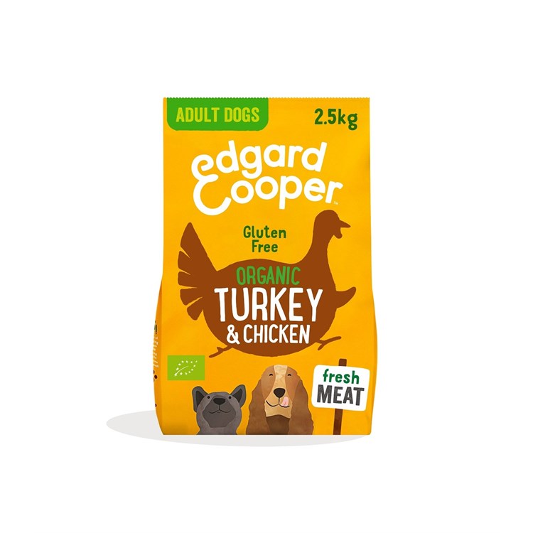 EDGARD C DOG TACCHINO BIOLOGICO 2,5 KG