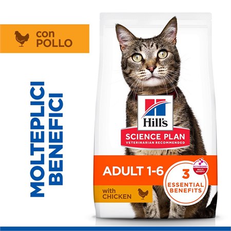 Hill's Science Plan Adult Pollo 10 kg Gatto in Gatti