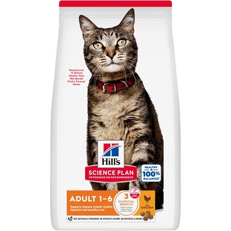 Hill's Science Plan Adult Pollo 10 kg Gatto in Gatti