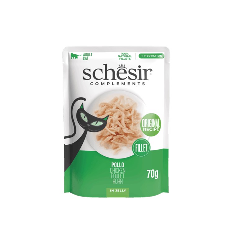 Schesir Complements Pollo 70 gr Bustina Umido Per Gatti