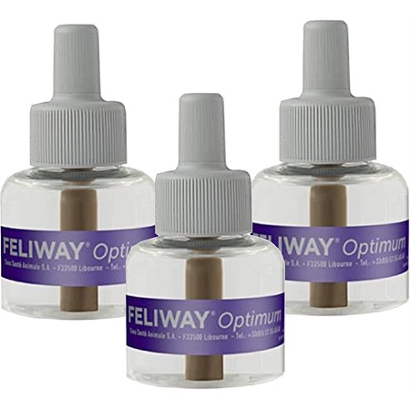 Feliway Optimum Set 3 Ricariche 48 ml Per Gatti in Gatti