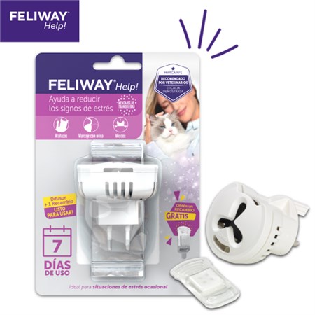 Feliway Help Diffusore + Ricarica 7 Giorni in Gatti
