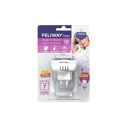 Feliway Help Diffusore + Ricarica 7 Giorni in Gatti