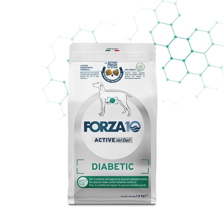 Forza 10 Diabetic 1,5 kg Crocchette Cane in Cani